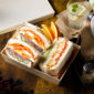ポプラの箱＿折箱1.5合サイズ　サンドイッチ
