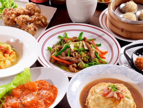 彩り豊かな中華料理